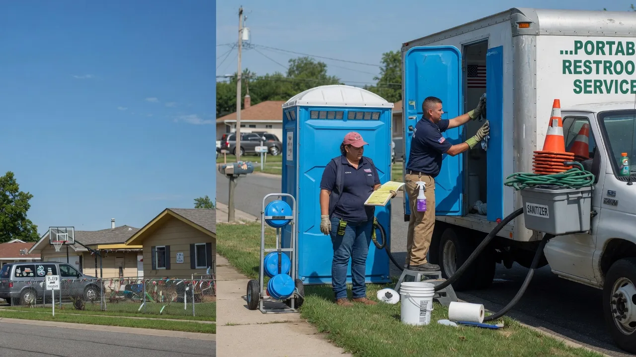 Portable Toilet Rental in Versailles, OH near me